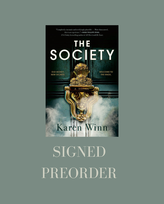 Signed Preorder - "The Society"