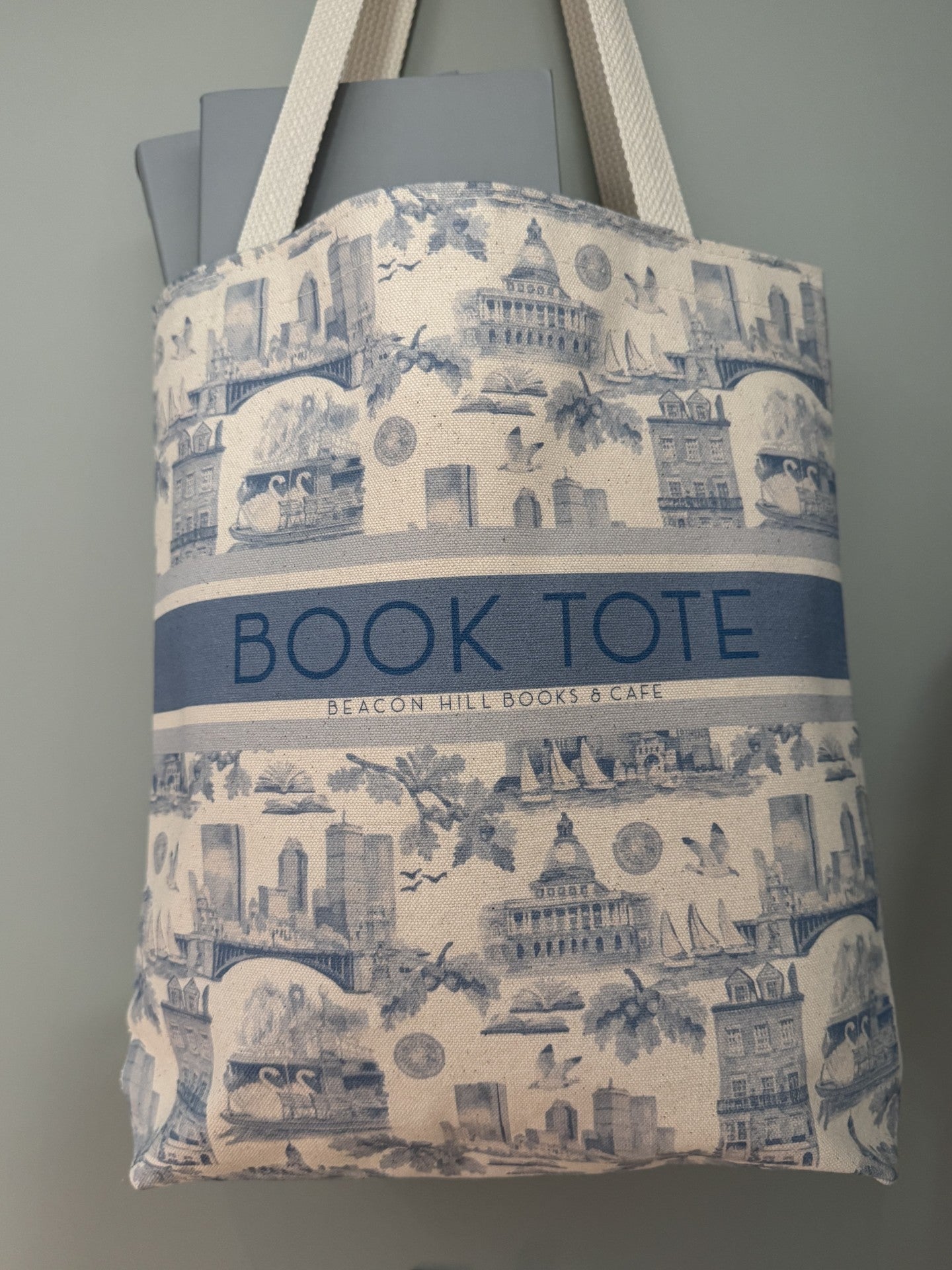 Boston Toile Tote