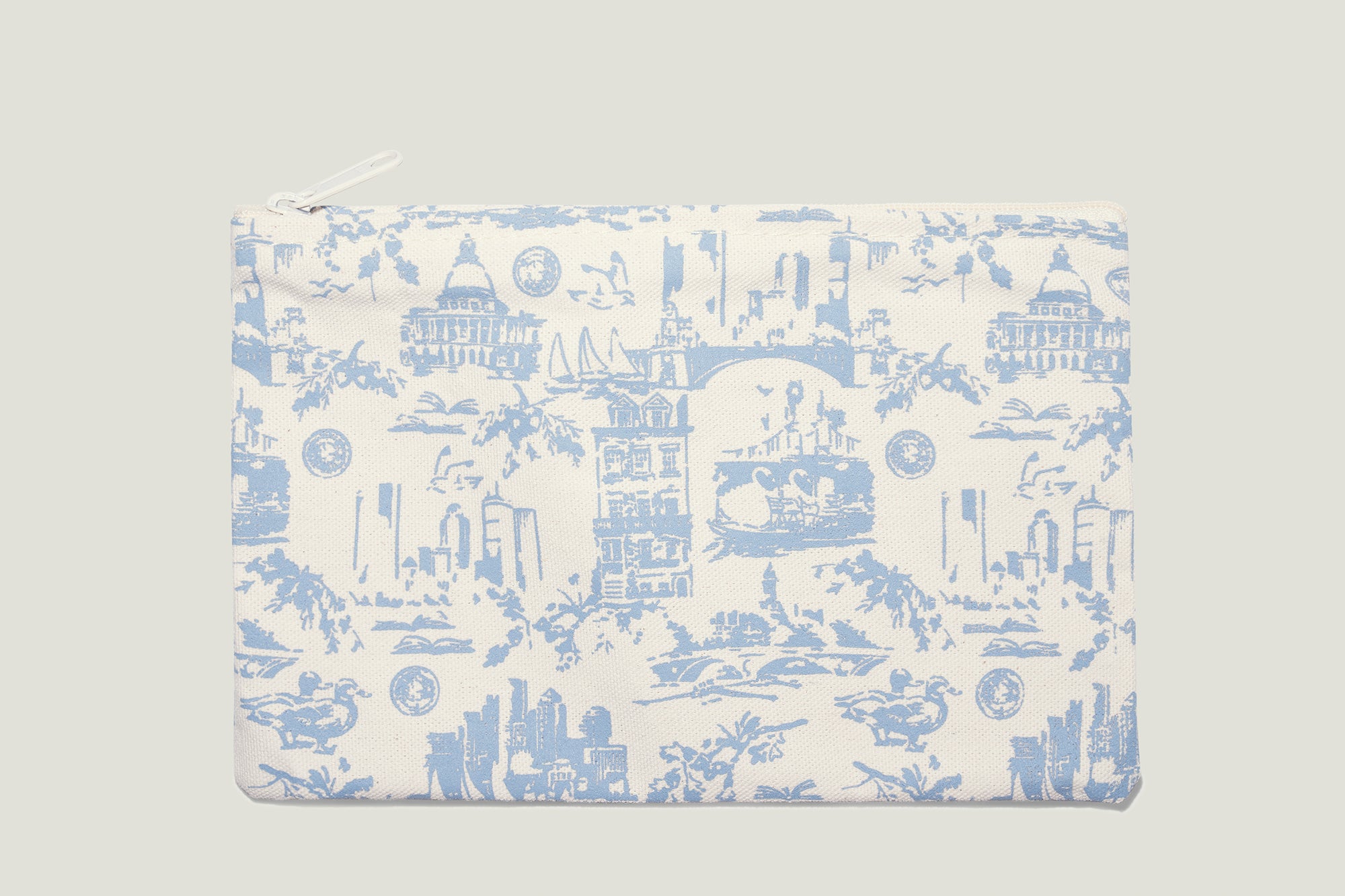 Boston Toile Pencil Pouch